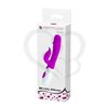 Estimulador vaginal con vibrador de clitoris y 30 funciones de vibracion